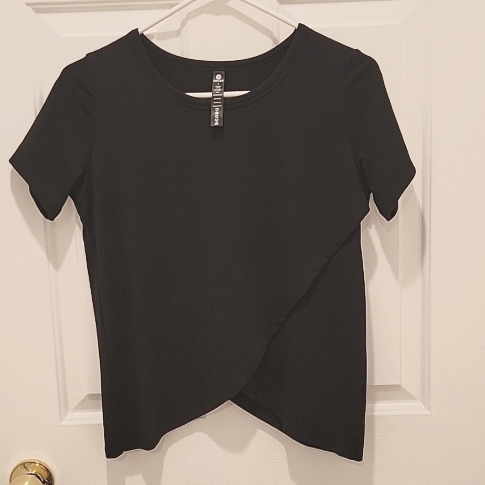 Black 90 Degree Tulip Top by Reflex